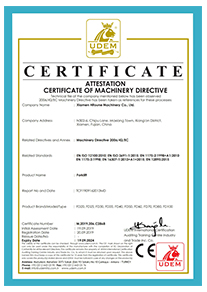 certificado CE de empilhadeira a diesel
